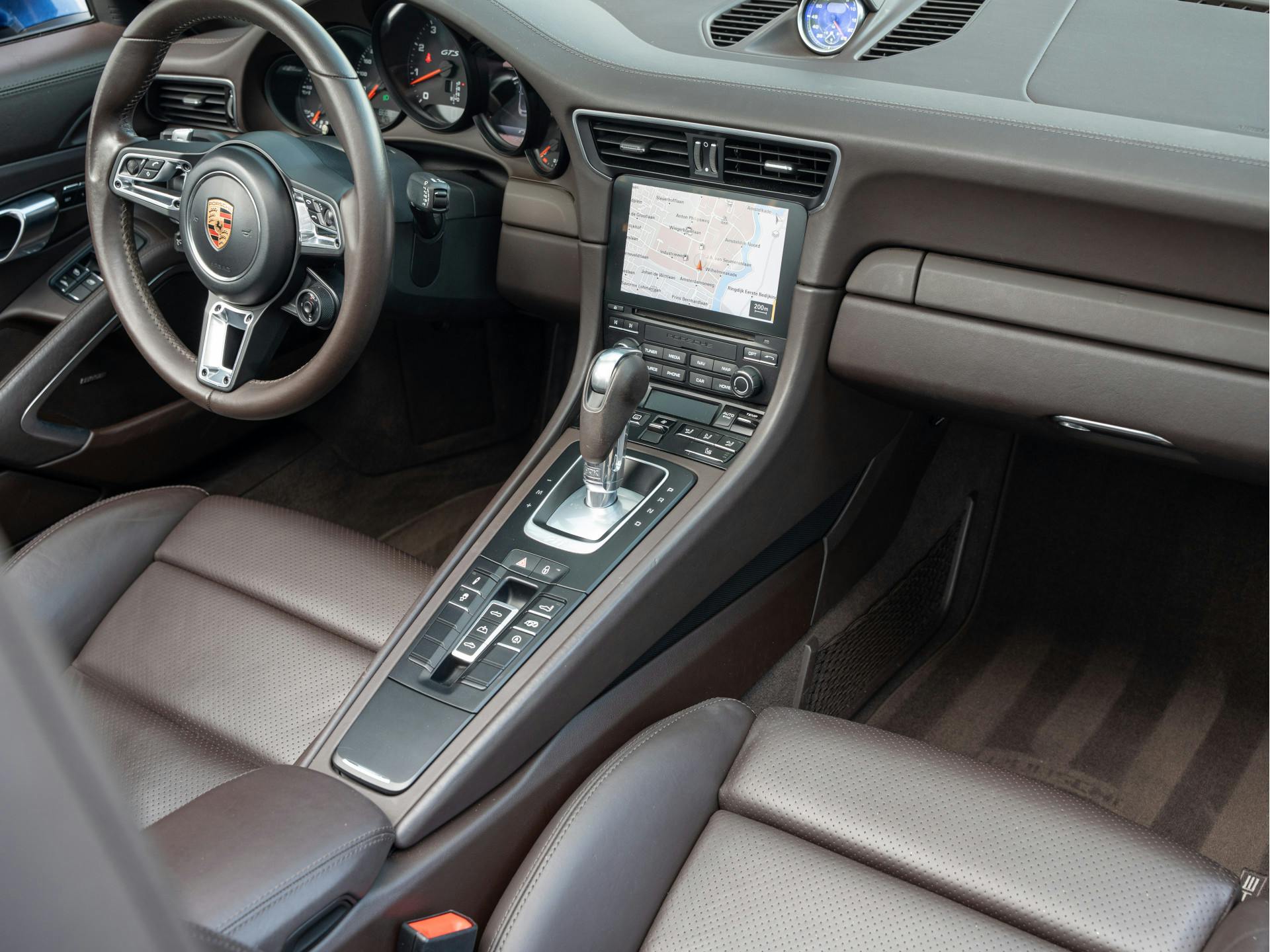 Porsche 911 Cabrio 3.0 Carrera 4 GTS | Blue Metallic Wrap | Bose | Adaptieve Sport-Stoelen
